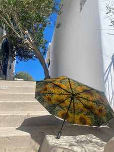 HAPPYSWEEDS - Sunflower paraply windproof og UFP50