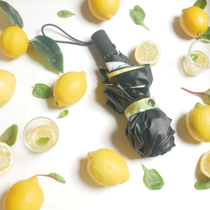 HAPPYSWEEDS - Lemon paraply - Windproof & UPF50