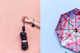 HAPPYSWEEDS - Cherry paraply - Windproof & UPF50