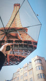HAPPYSWEEDS - Eiffel Umbrella – Windproof & UPF50+ Protection
