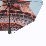 HAPPYSWEEDS - Eiffel Umbrella – Windproof & UPF50+ Protection