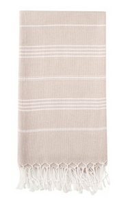 Alfred & Co - Hamam Håndklæde, sand - Genanvendt bomuld