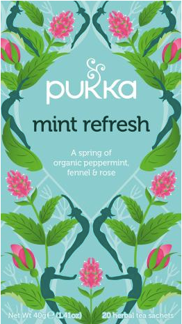 Pukka Te - Mint Refresh tea - øko